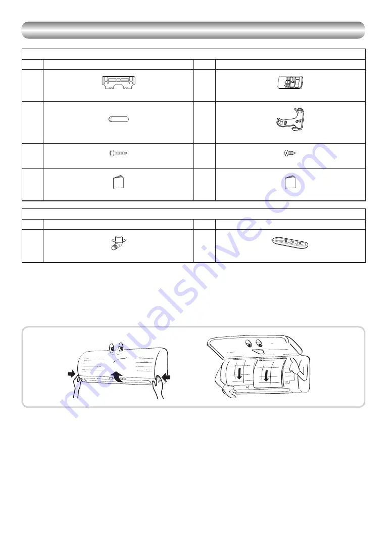 Toshiba RAS-05, RAS-07 Installation Manual Download Page 4