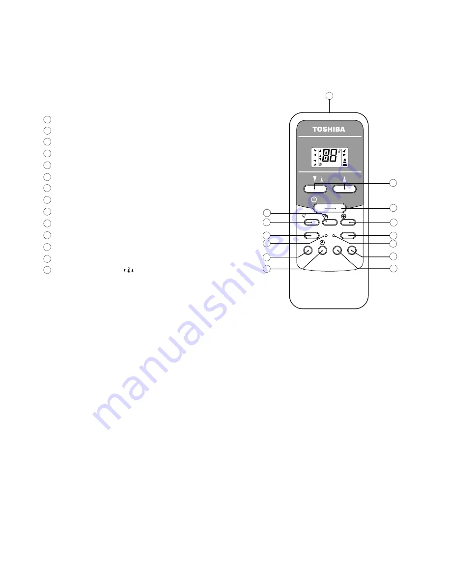 Toshiba RAS-07S2AX Скачать руководство пользователя страница 14