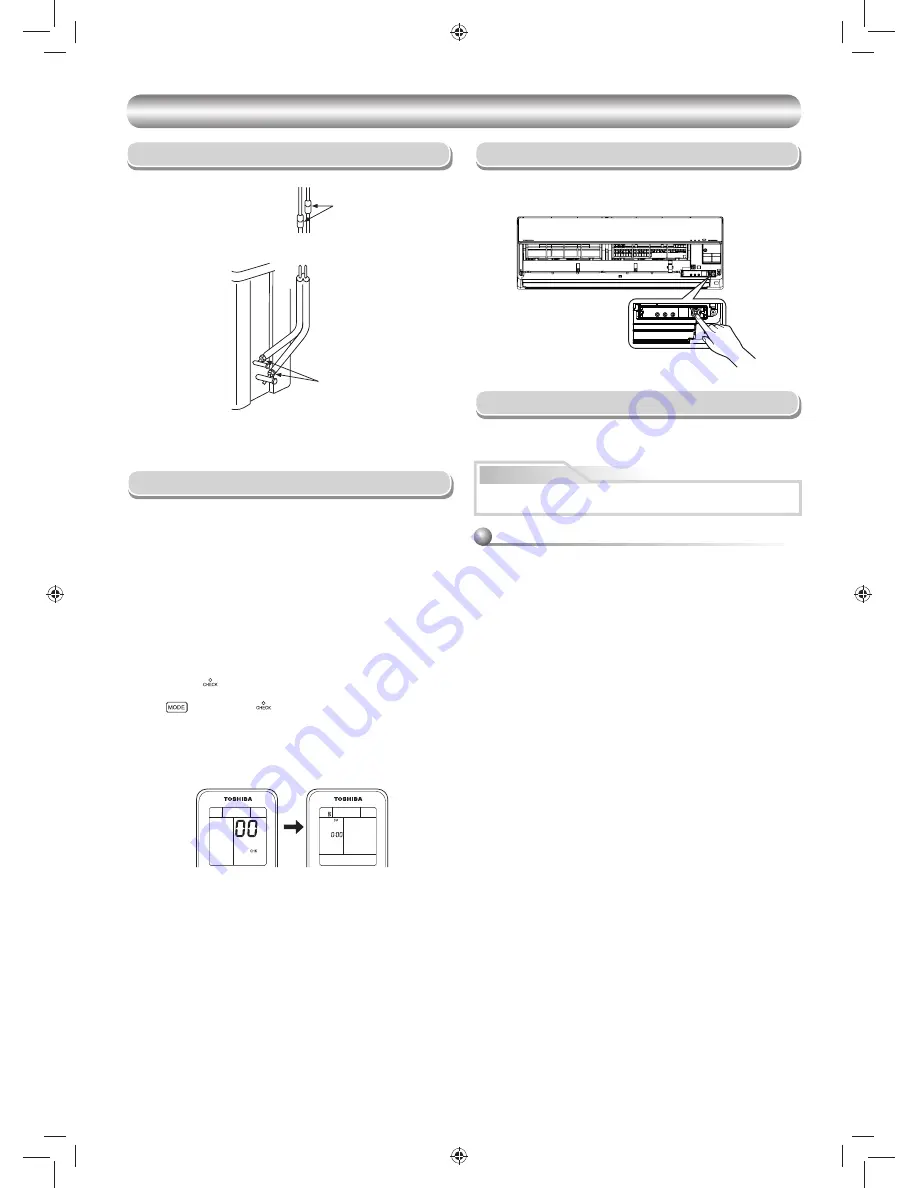 Toshiba RAS-10G2AVP Series Installation Manual Download Page 15