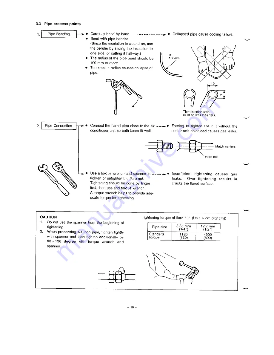 Toshiba RAS-13UKH/UAH Manual Download Page 10