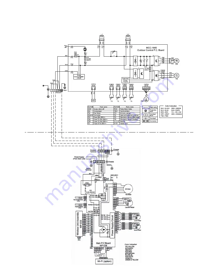 Toshiba RAS-18PAVSG-E Service Manual Download Page 21