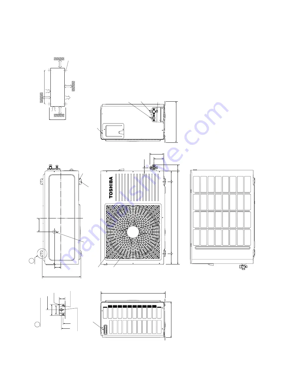 Toshiba RAS-18UA-AS2 Service Manual Download Page 9