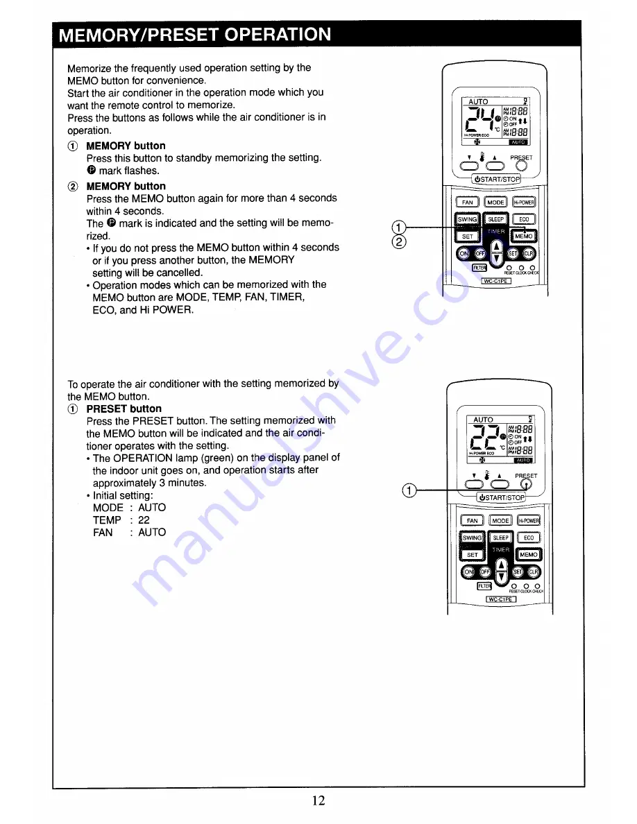 Toshiba RAS-18UA-E Скачать руководство пользователя страница 15