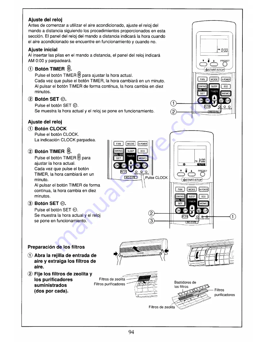 Toshiba RAS-18UA-E Скачать руководство пользователя страница 97