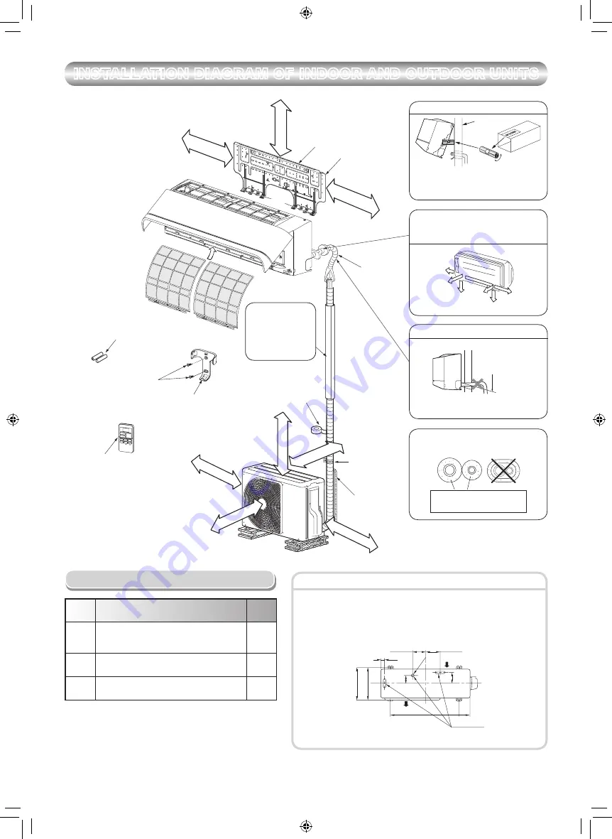 Toshiba RAS-24TAVG-UA Installation Manual Download Page 8