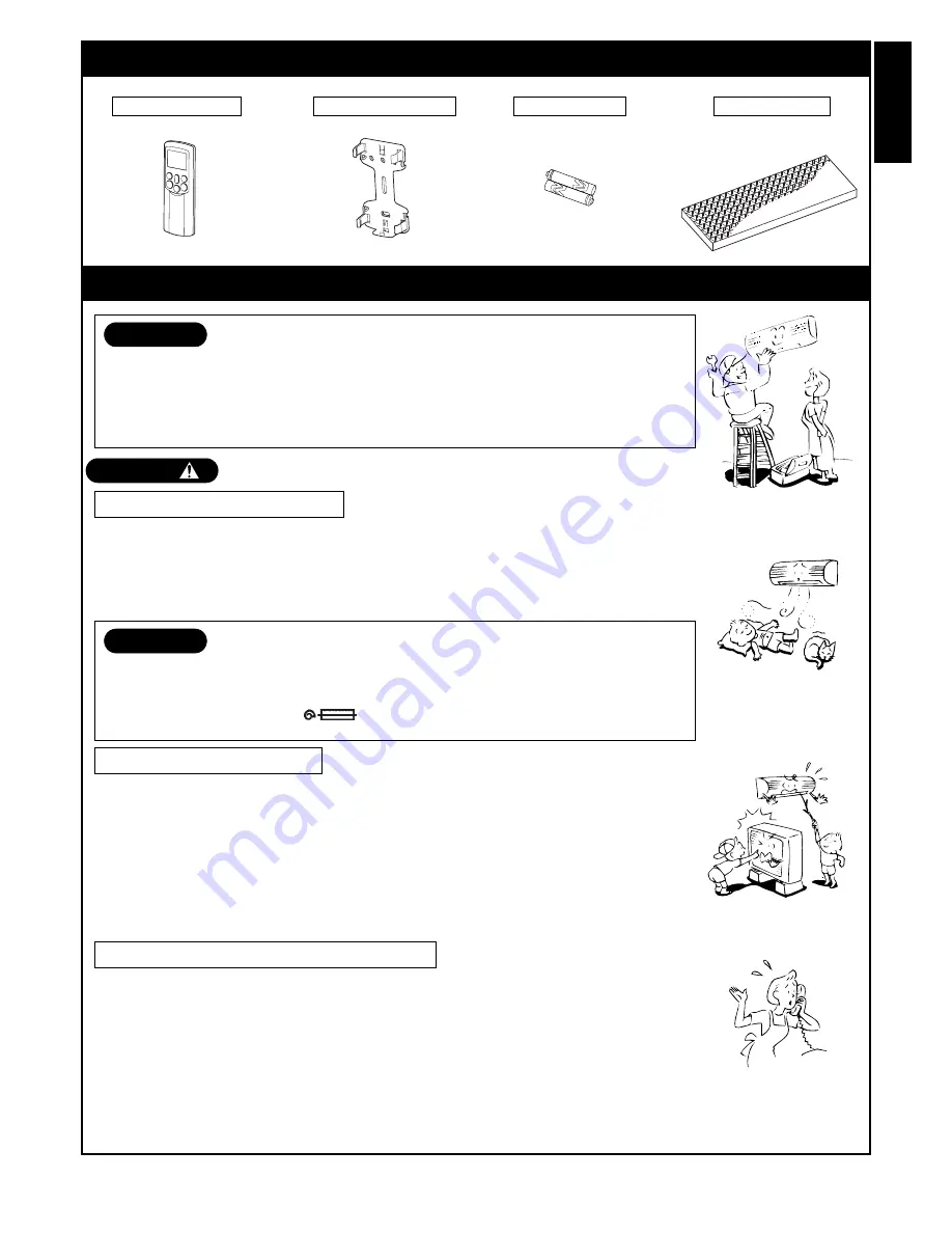 Toshiba RAS-B10EKVP-E Owner'S Manual Download Page 3