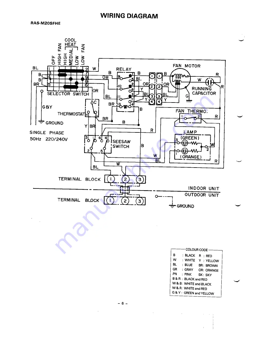 Toshiba RAS-M20SFHE Service Data Download Page 8