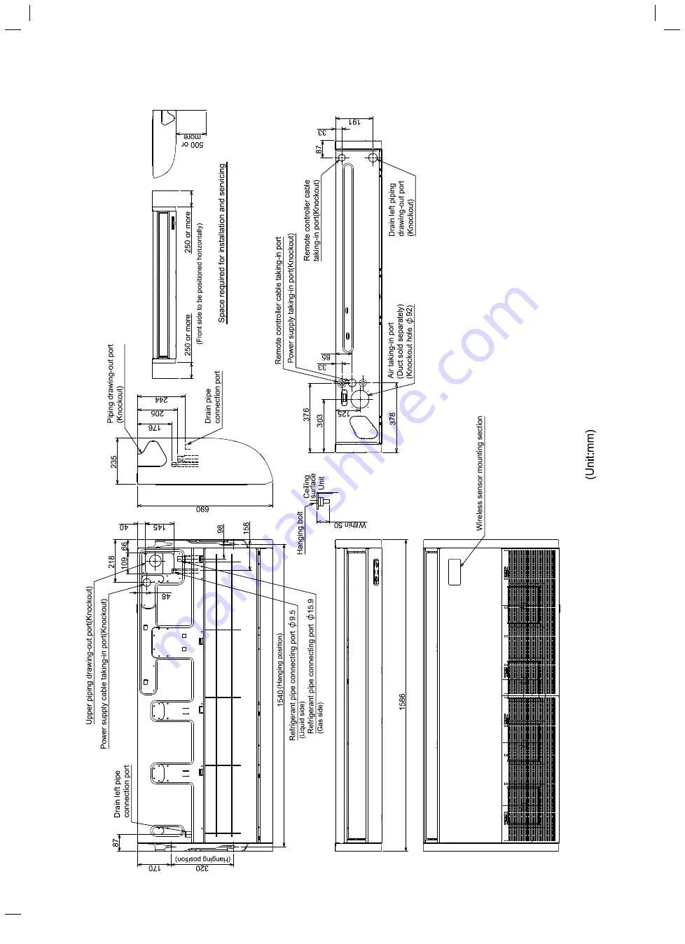 Toshiba RAV-HM1101CTP Series Service Manual Download Page 20