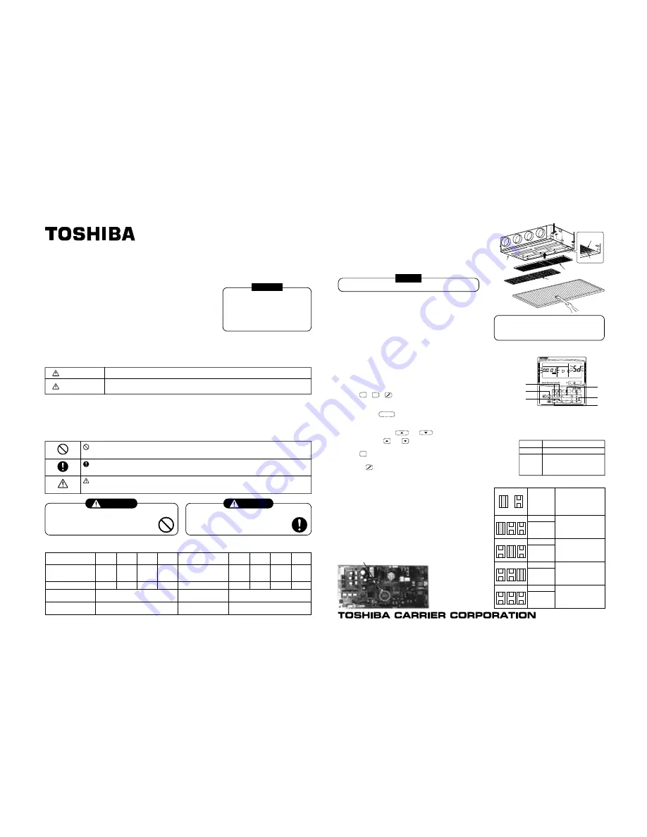 Toshiba RAV-SM1100UT-E Service Manual Download Page 107