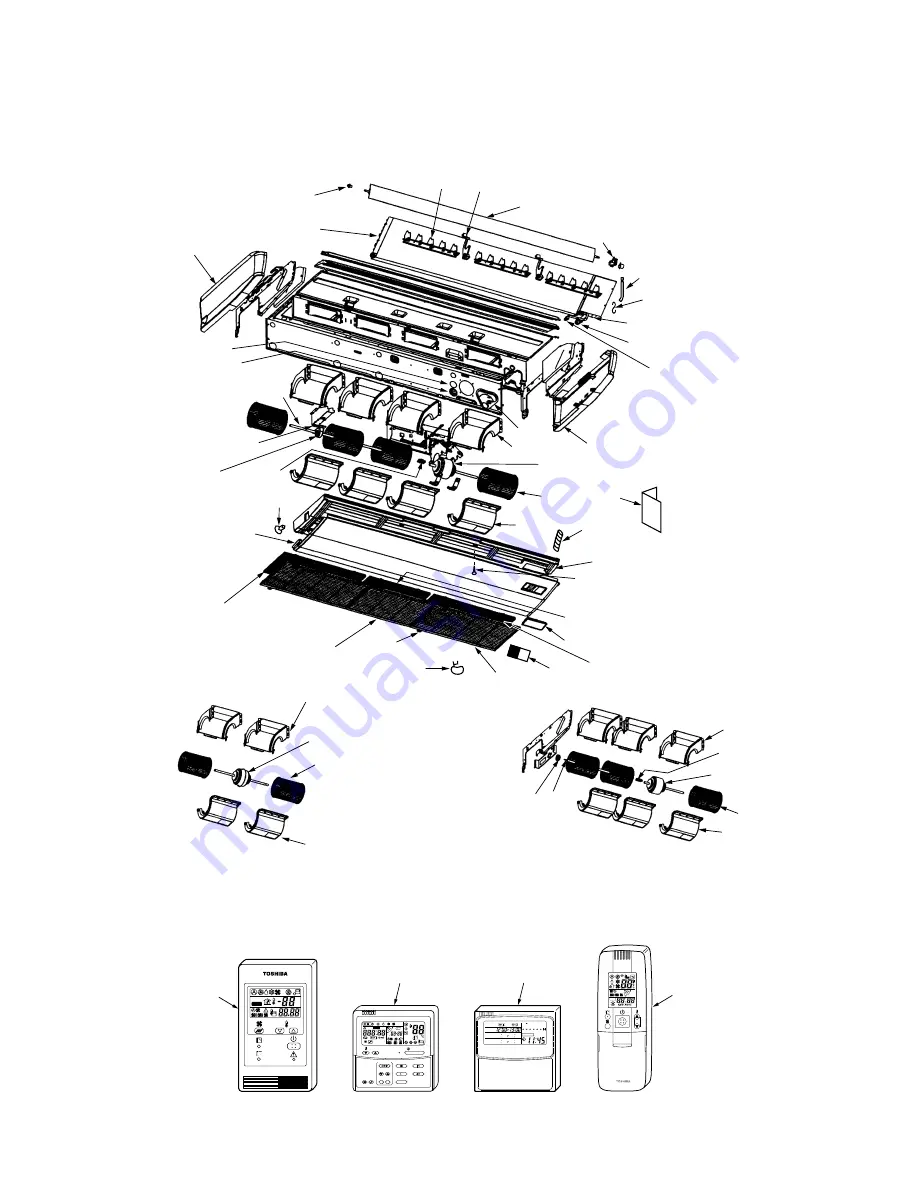 Toshiba RAV-SM1102BT-E Service Manual Download Page 170