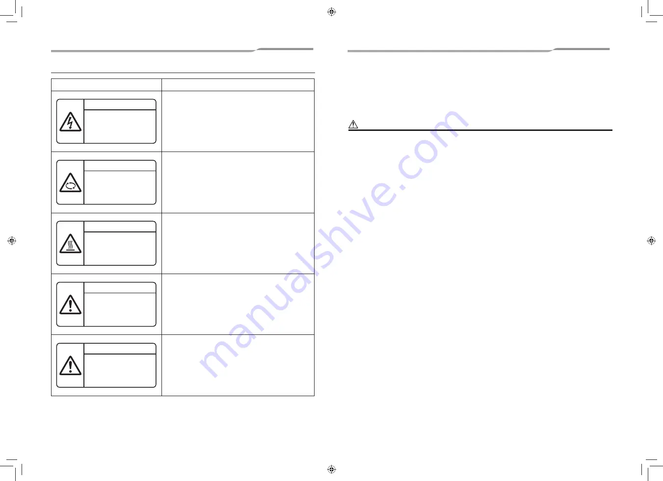 Toshiba RAV-SM122BTP-UL Owner'S Manual Download Page 4