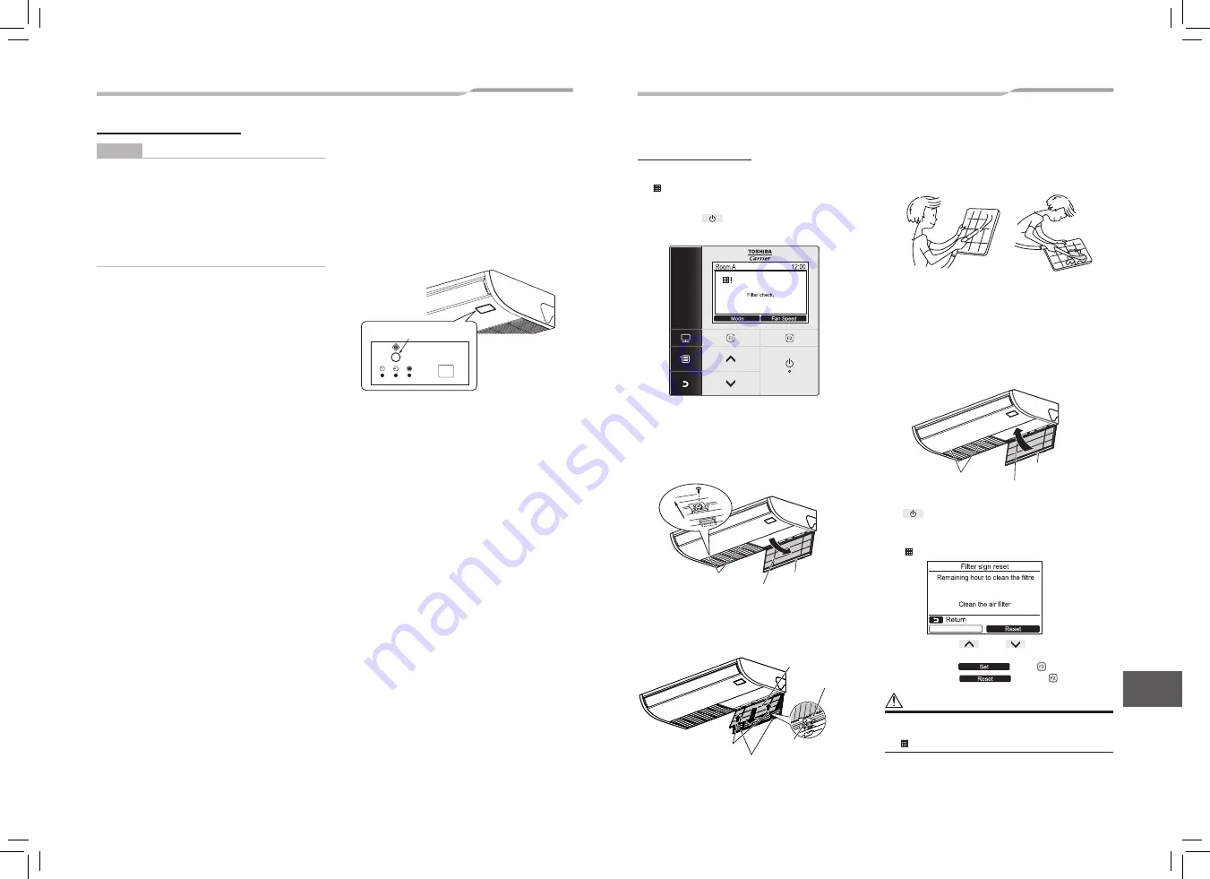 Toshiba RAV-SM182CTP-UL Скачать руководство пользователя страница 23