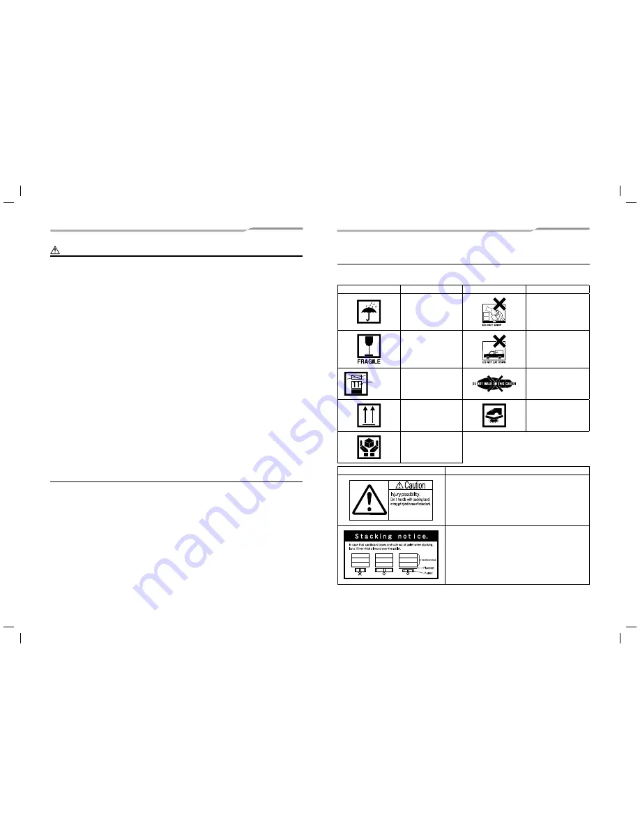 Toshiba RAV-SM307KRTP-A Owner'S Manual Download Page 5