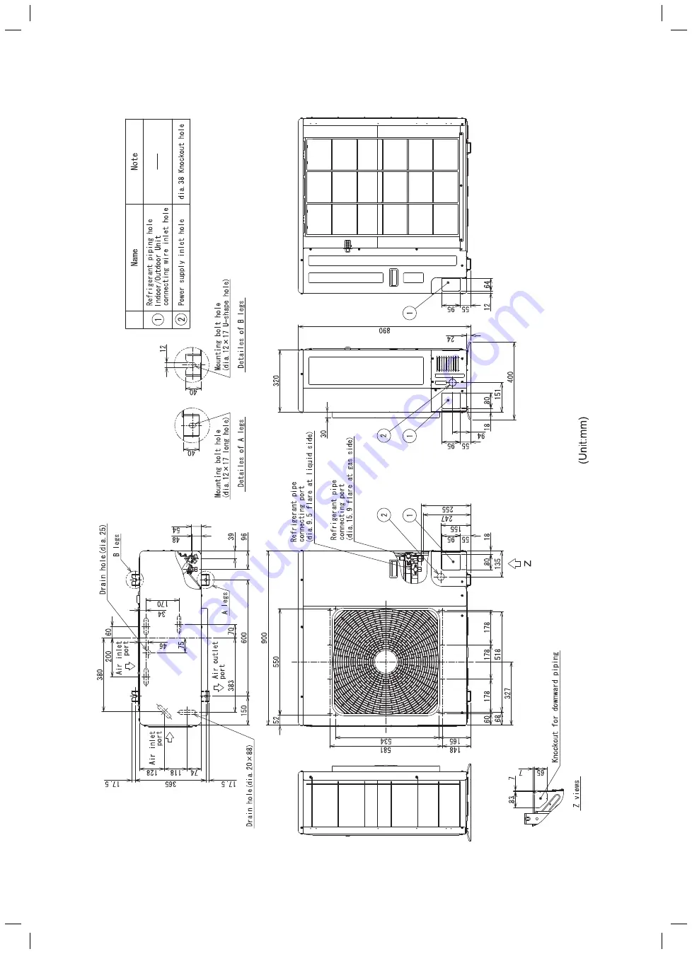 Toshiba RAV-SP404ATP-E Service Manual Download Page 18