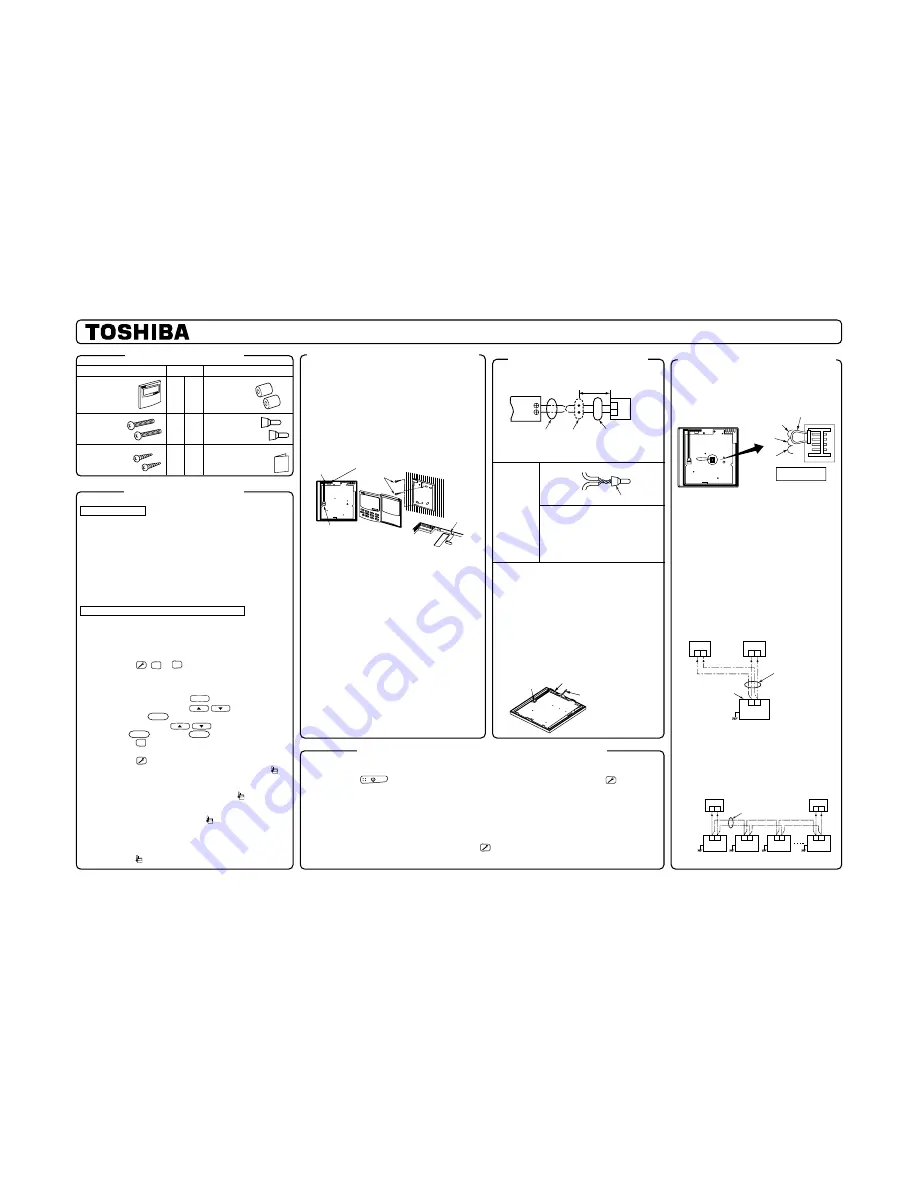 Toshiba RBC-AMT21E Installation Manual Download Page 7