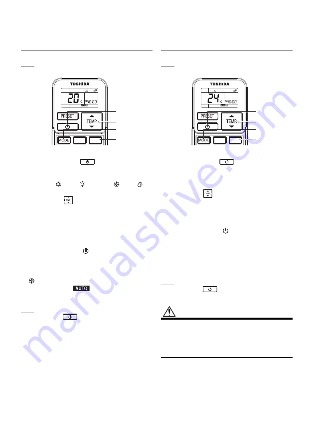 Toshiba RBC-AXU31C-E Скачать руководство пользователя страница 24