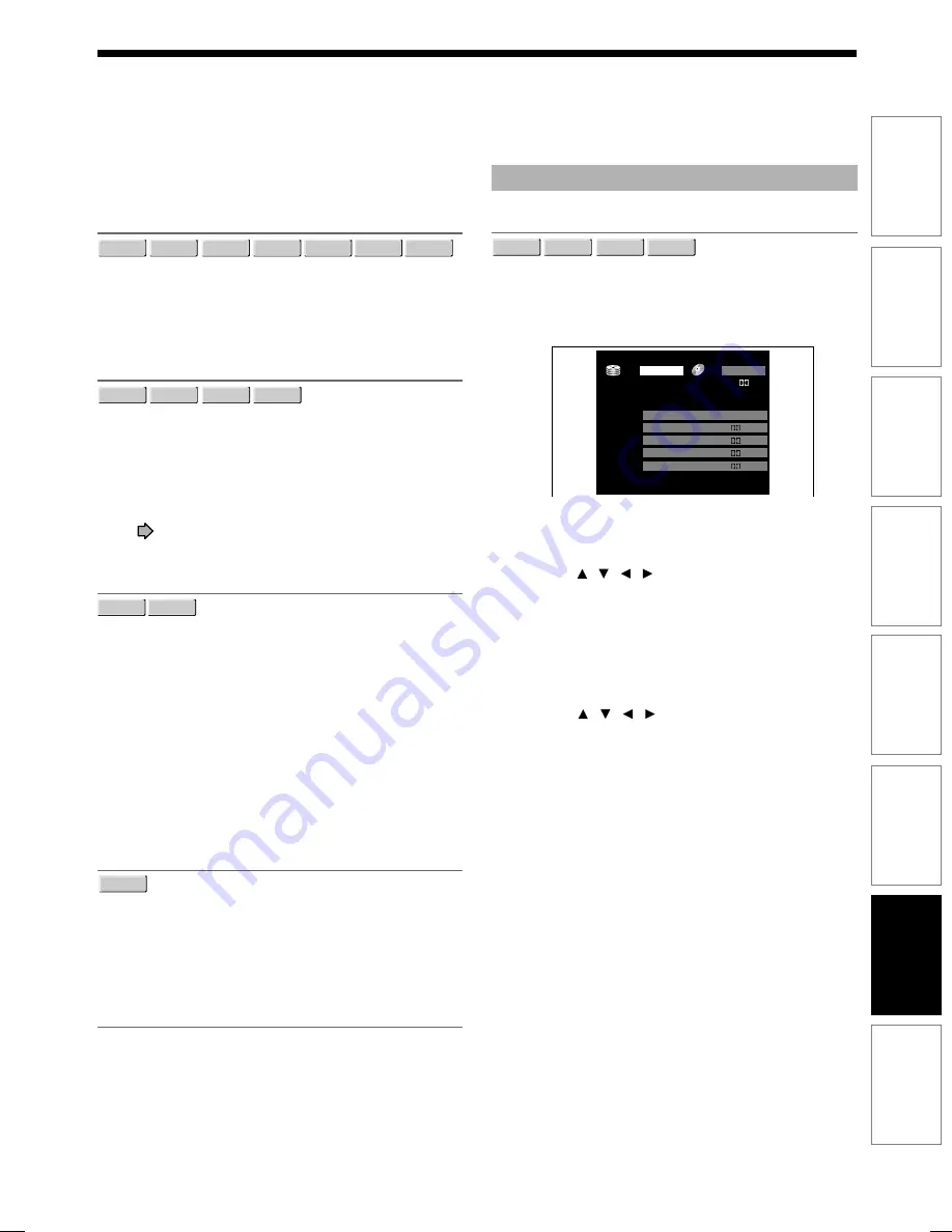 Toshiba RD-XS54 Owner'S Manual Download Page 183