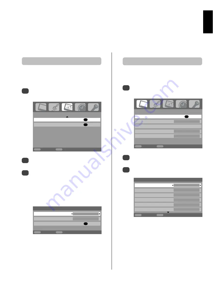 Toshiba Regza C3030 Series Скачать руководство пользователя страница 21