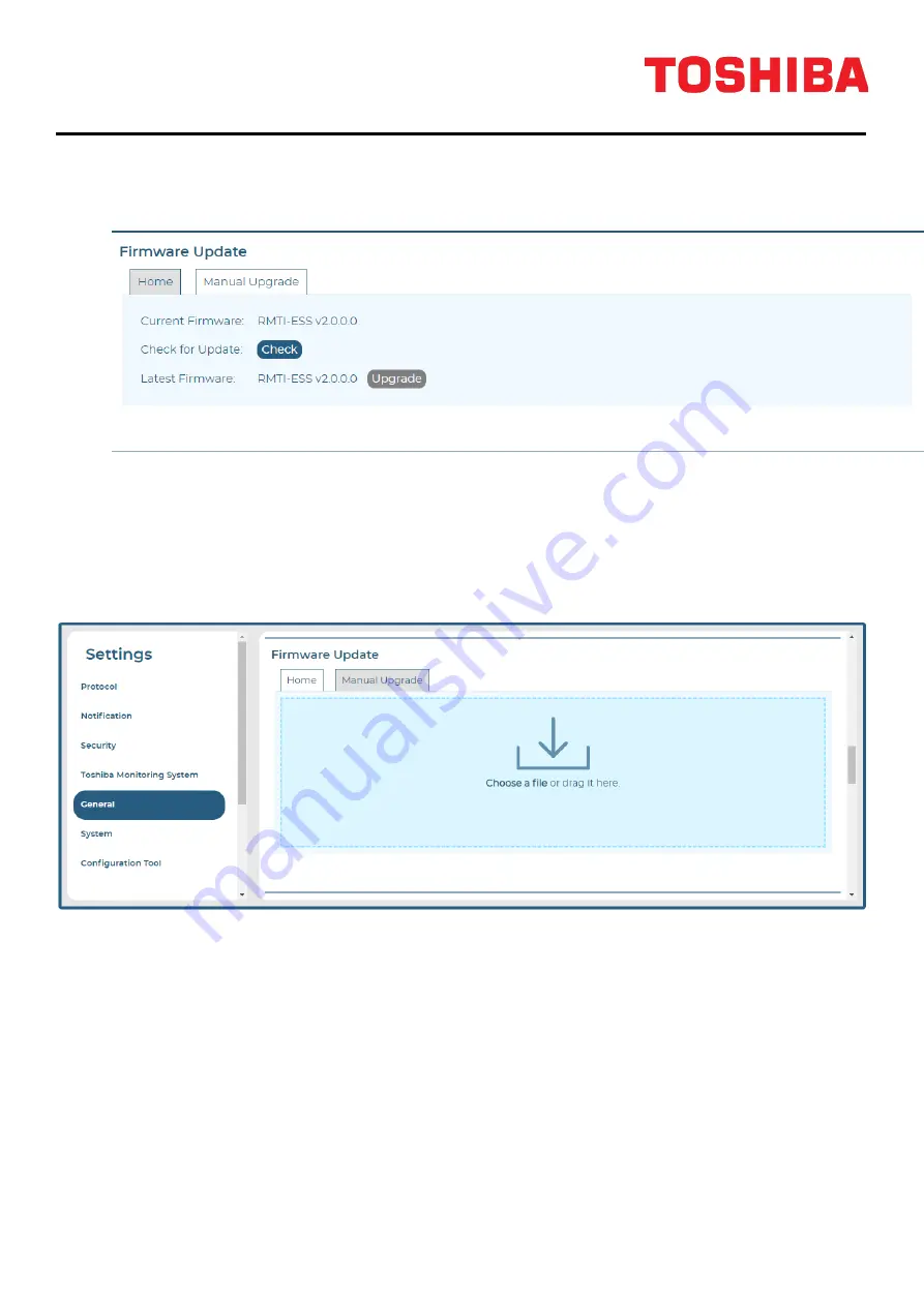 Toshiba RemotEye ESS Instruction Manual Download Page 37