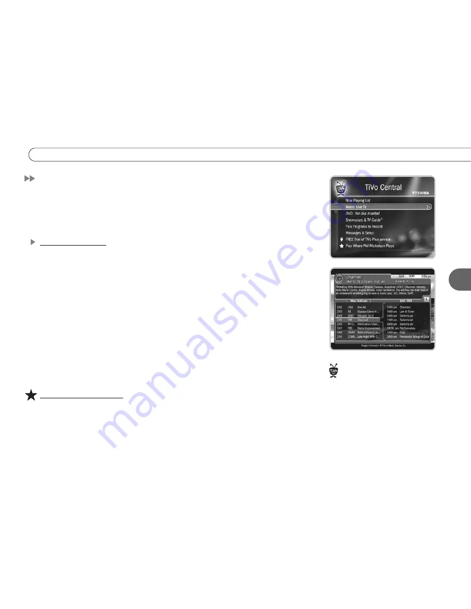 Toshiba RS-TX60 Viewer'S Manual Download Page 61