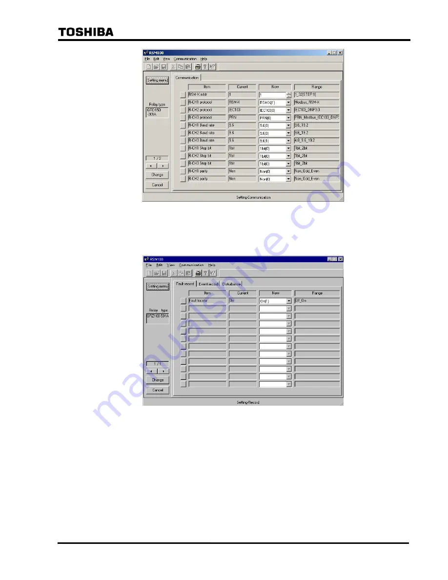 Toshiba RSM 100 Instruction Manual Download Page 52