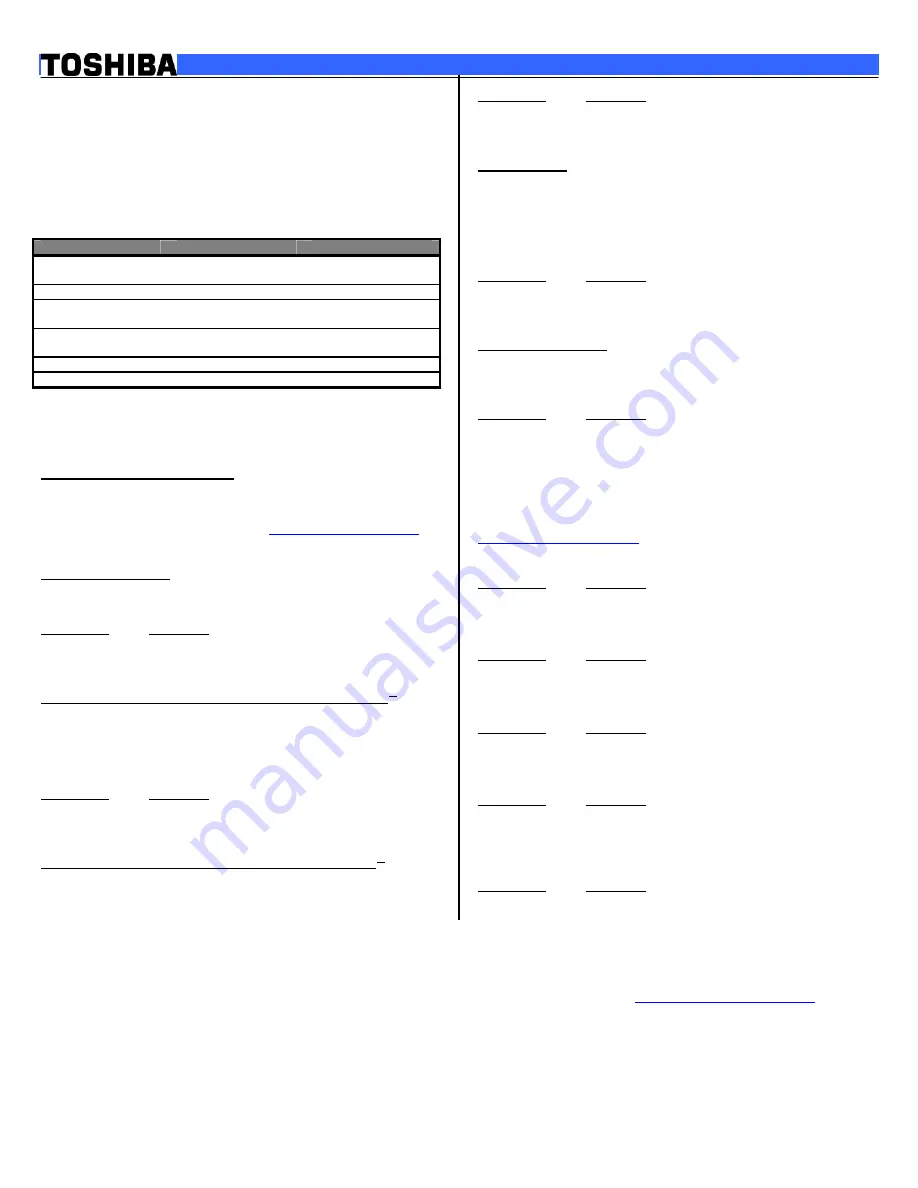 Toshiba Satellite A130-ST1313 Manual Download Page 2