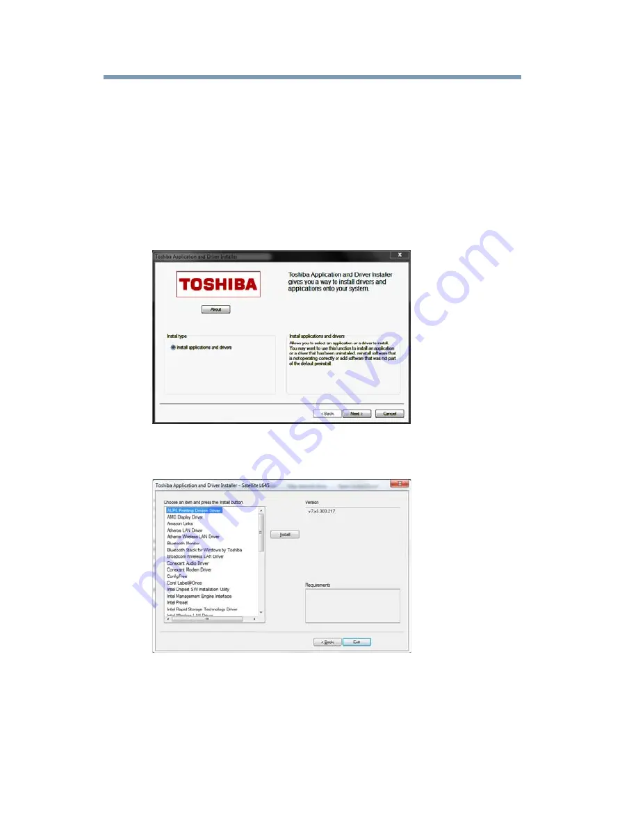 Toshiba Satellite L650 User Manual Download Page 148