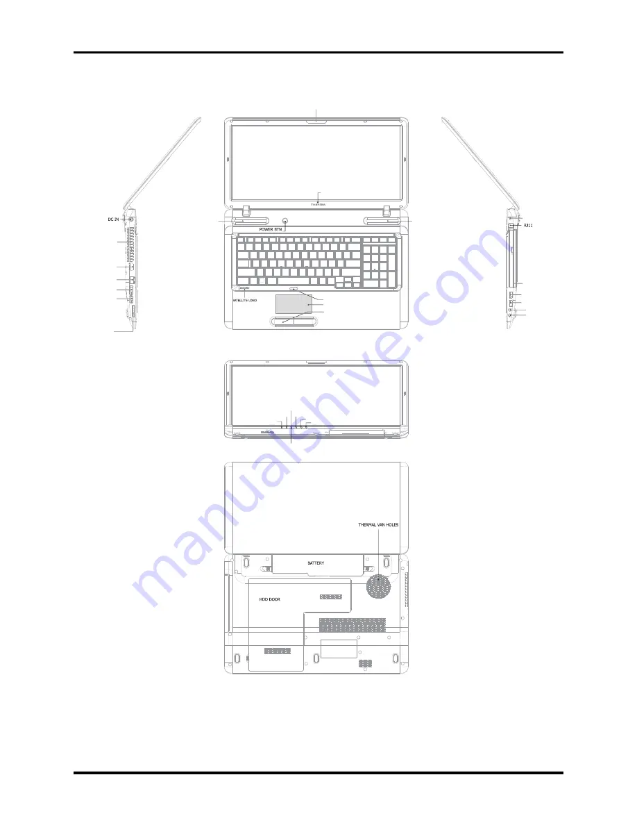 Toshiba Satellite L670 Maintenance Manual Download Page 21