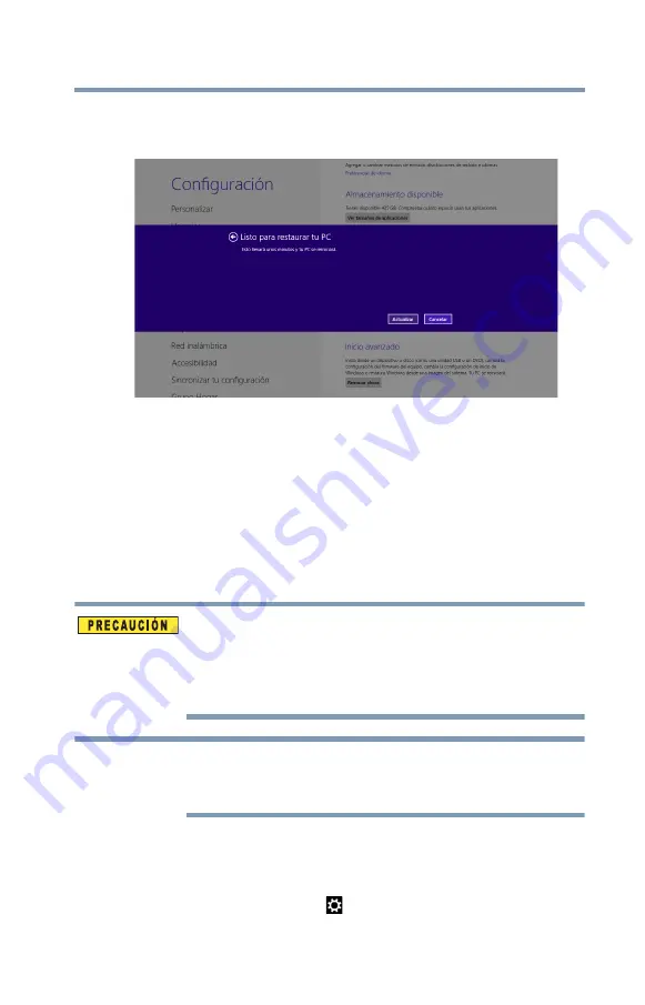 Toshiba Satellite L900 Series (Spanish) Manual Del Usuario Download Page 65