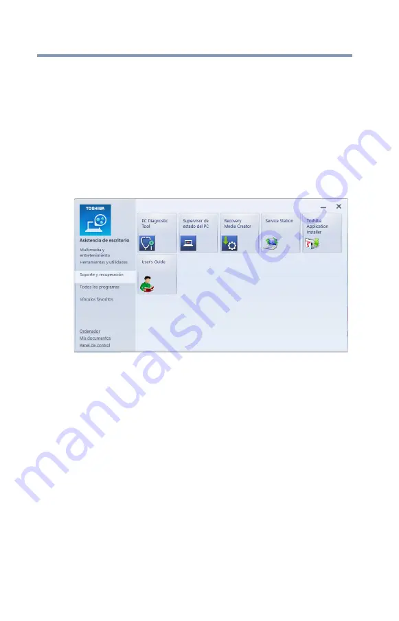 Toshiba Satellite L900 Series (Spanish) Manual Del Usuario Download Page 124