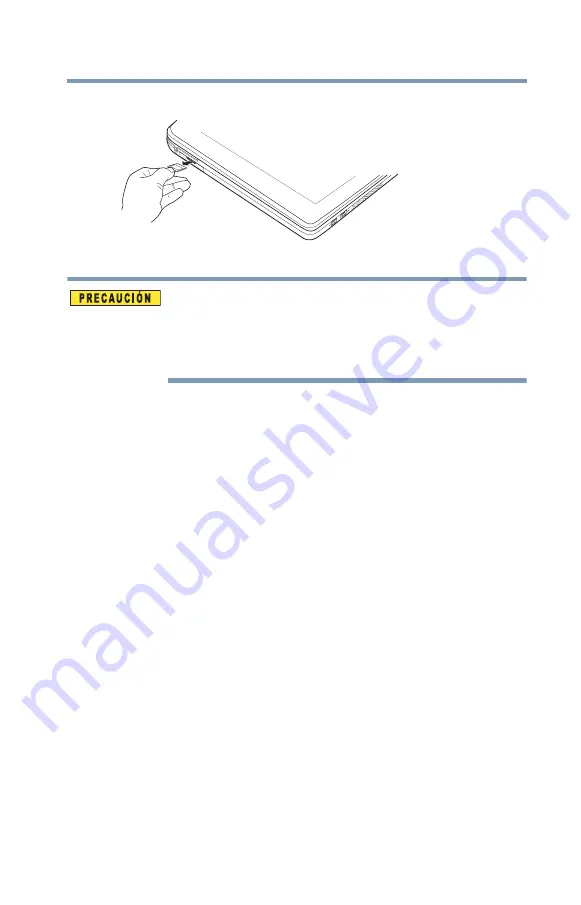 Toshiba Satellite Pro U920t Series (Spanish) Manual Del Usuario Download Page 105