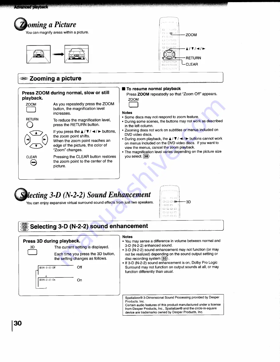 Toshiba SD-1200 Скачать руководство пользователя страница 30