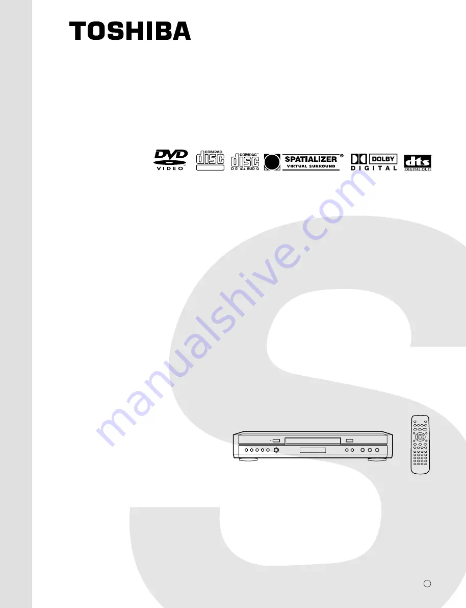 Toshiba SD-120EB Service Manual Download Page 1