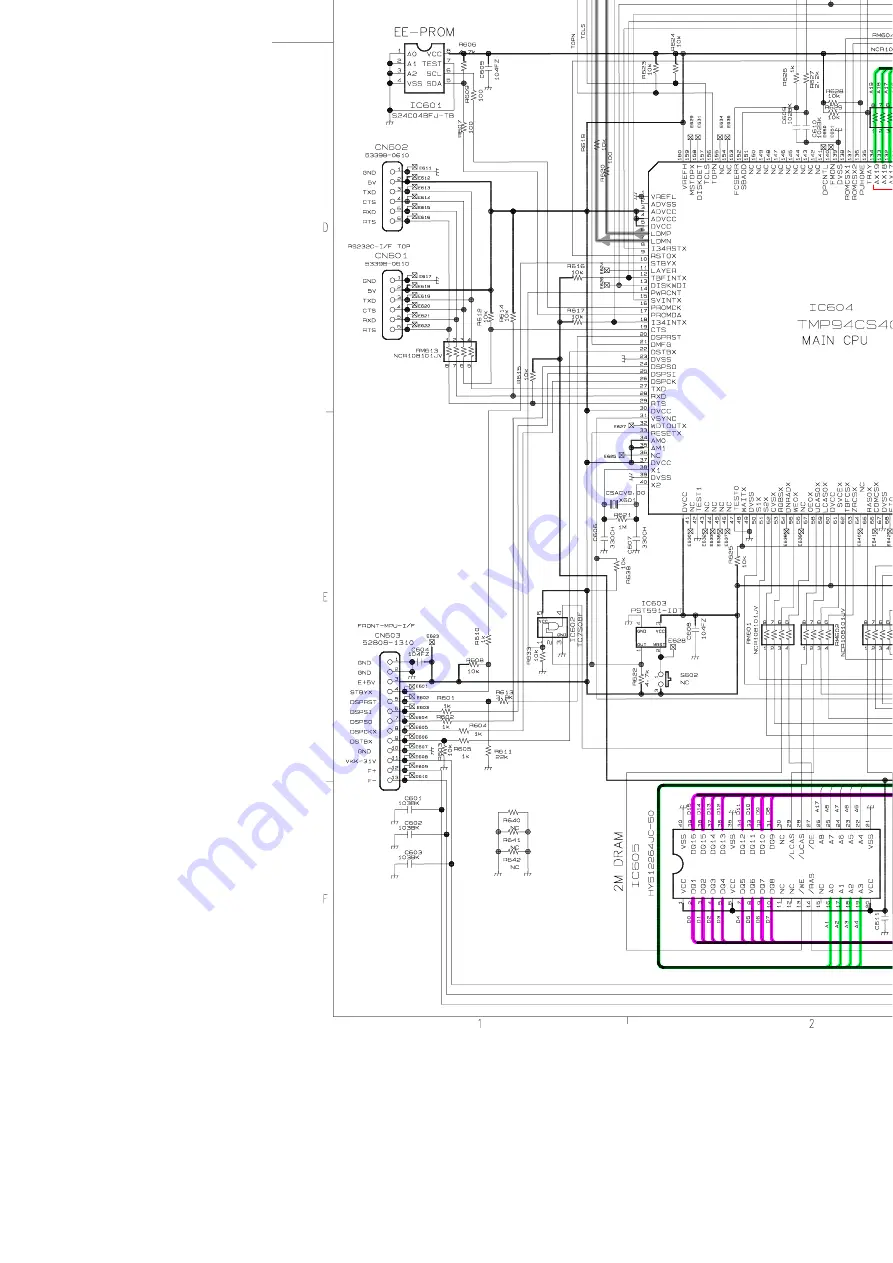 Toshiba SD-2050 Service Manual Download Page 100