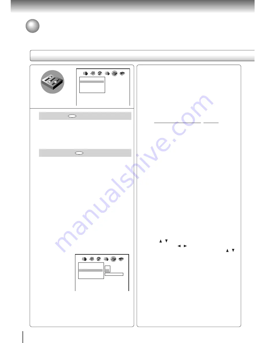 Toshiba SD-210EB Owner'S Manual Download Page 44