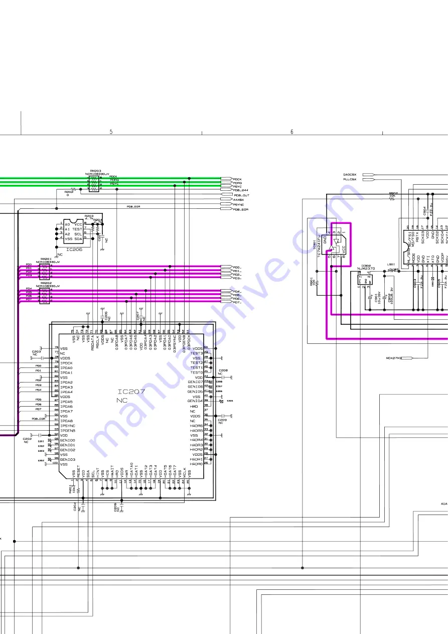 Toshiba SD-2300 Service Manual Download Page 123