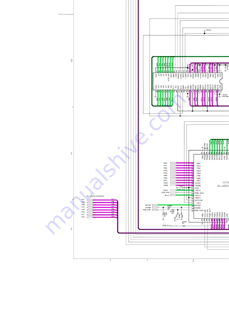 Toshiba SD-2300 Service Manual Download Page 133