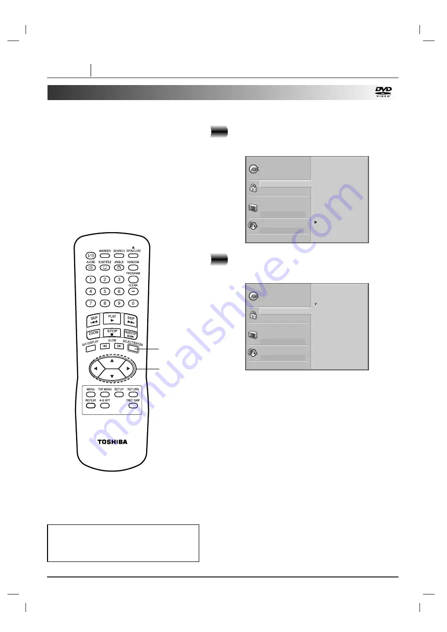 Toshiba SD-2705 Скачать руководство пользователя страница 34