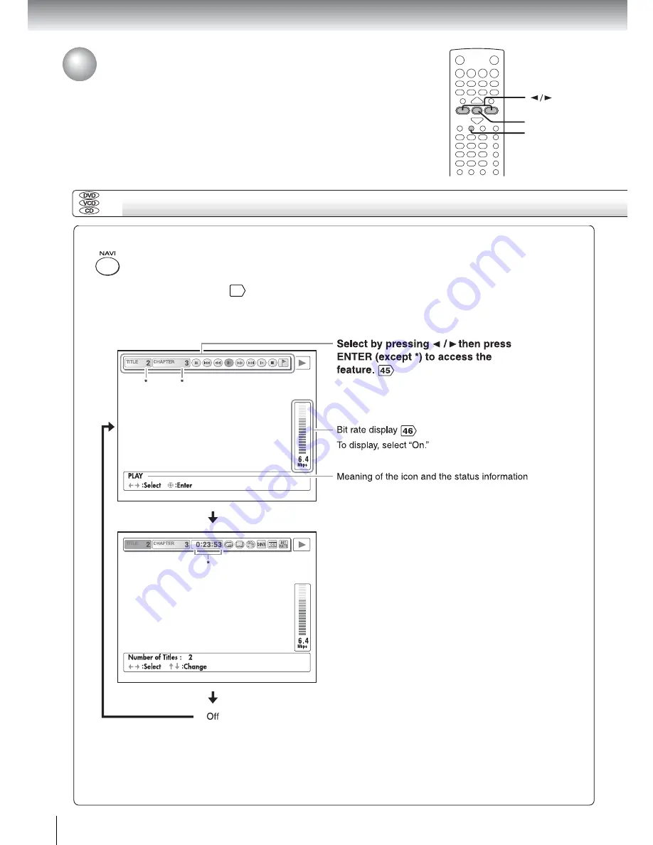 Toshiba SD-3960 Owner'S Manual Download Page 42