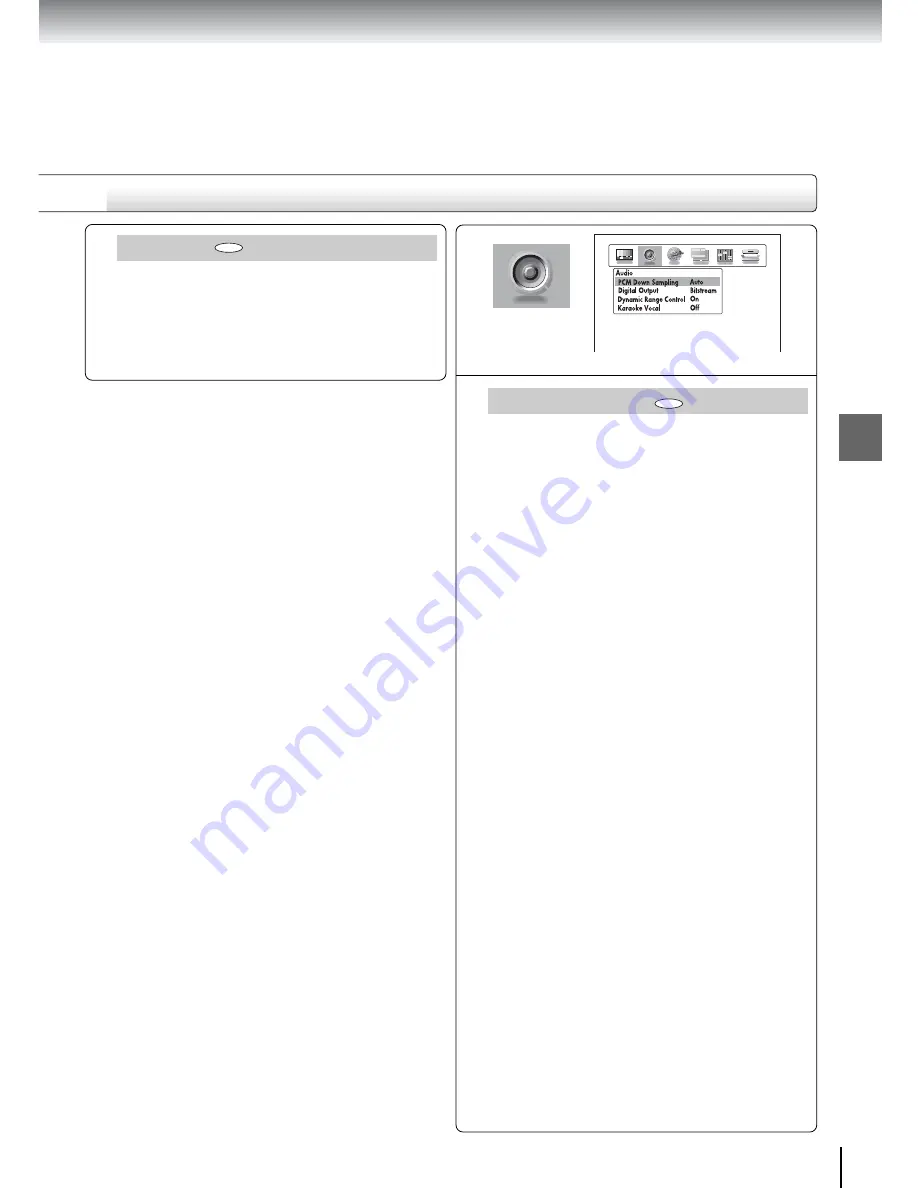 Toshiba SD-3960 Owner'S Manual Download Page 61