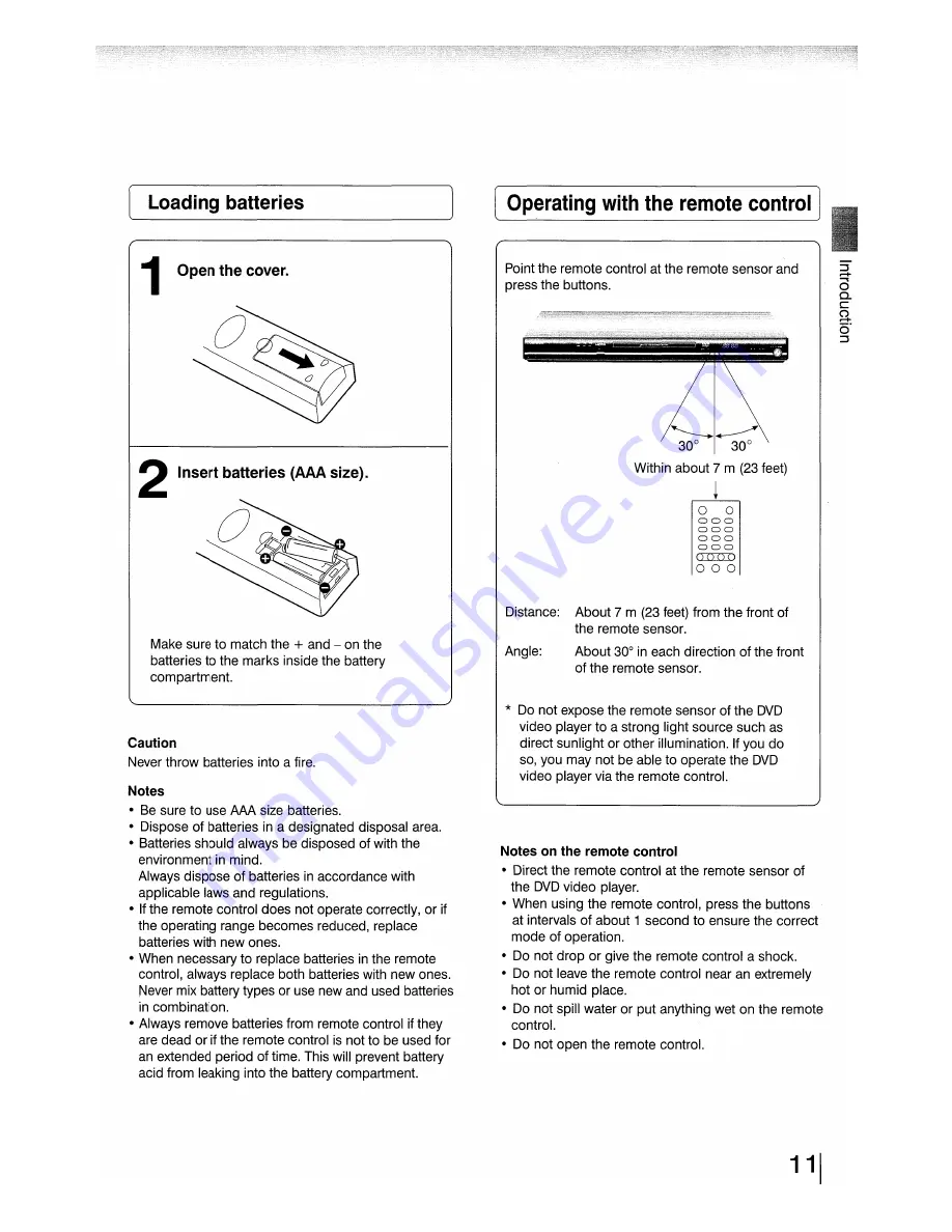 Toshiba SD-5000KC Owner'S Manual Download Page 11