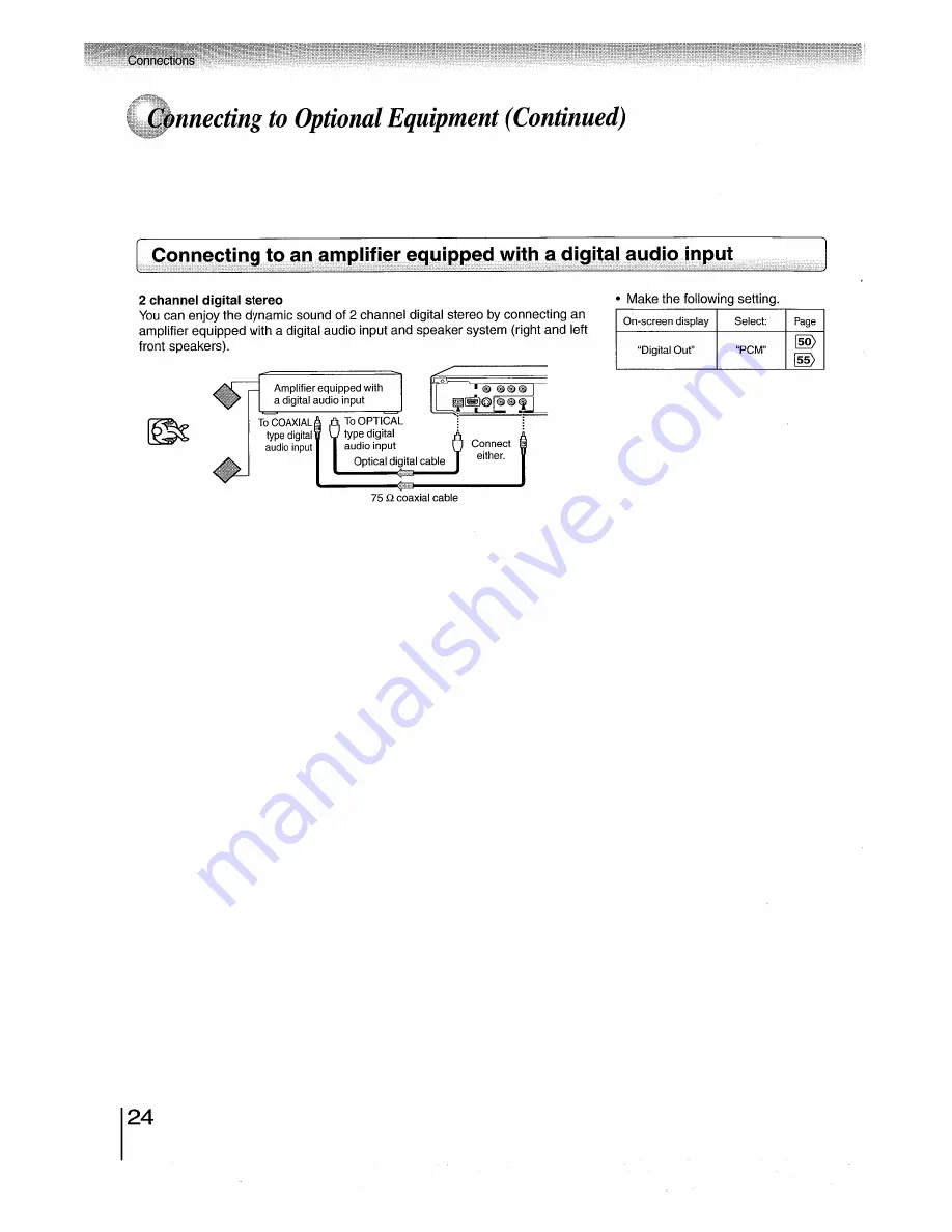 Toshiba SD-5970SC Owner'S Manual Download Page 24