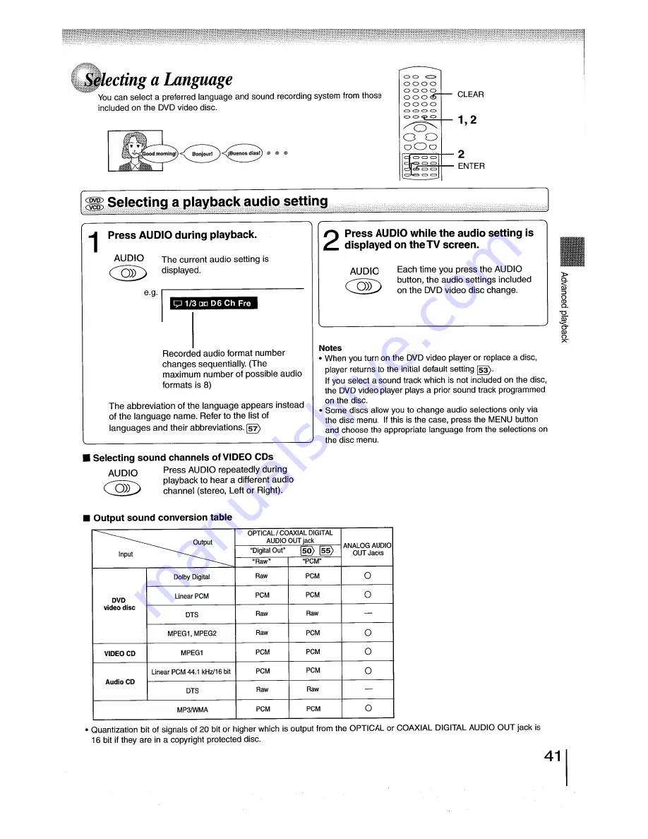 Toshiba SD-5970SC Скачать руководство пользователя страница 41