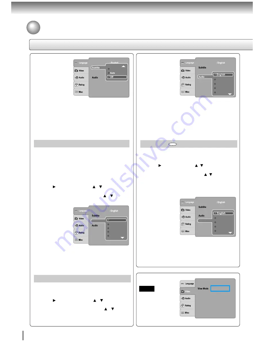 Toshiba SD 890 - Hi-Def Multi Region 1080p Up-Converting HDMI All Code Zone Free DVD Player Owner'S Manual Download Page 32