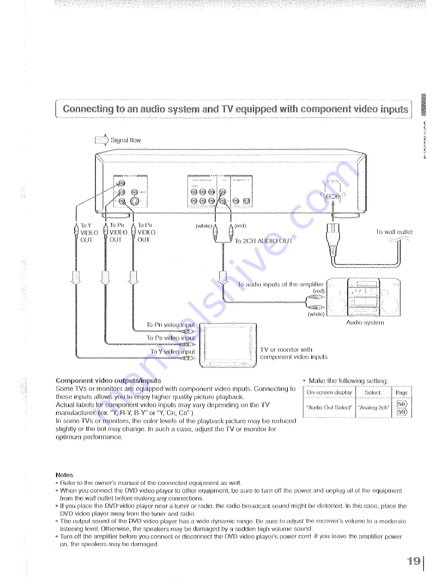 Toshiba SD-K350Y Owner'S Manual Download Page 19