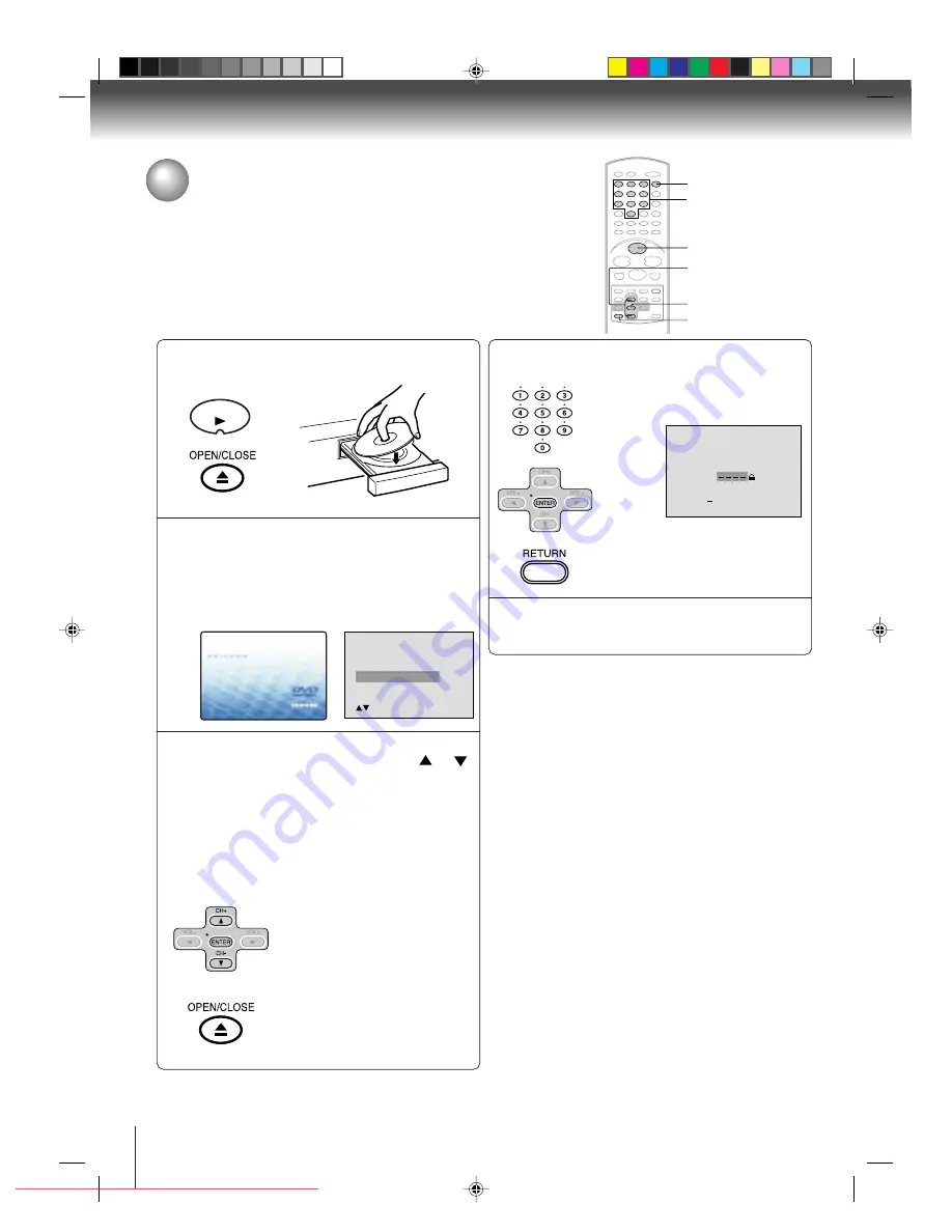 Toshiba SD-K740SU Owner'S Manual Download Page 38