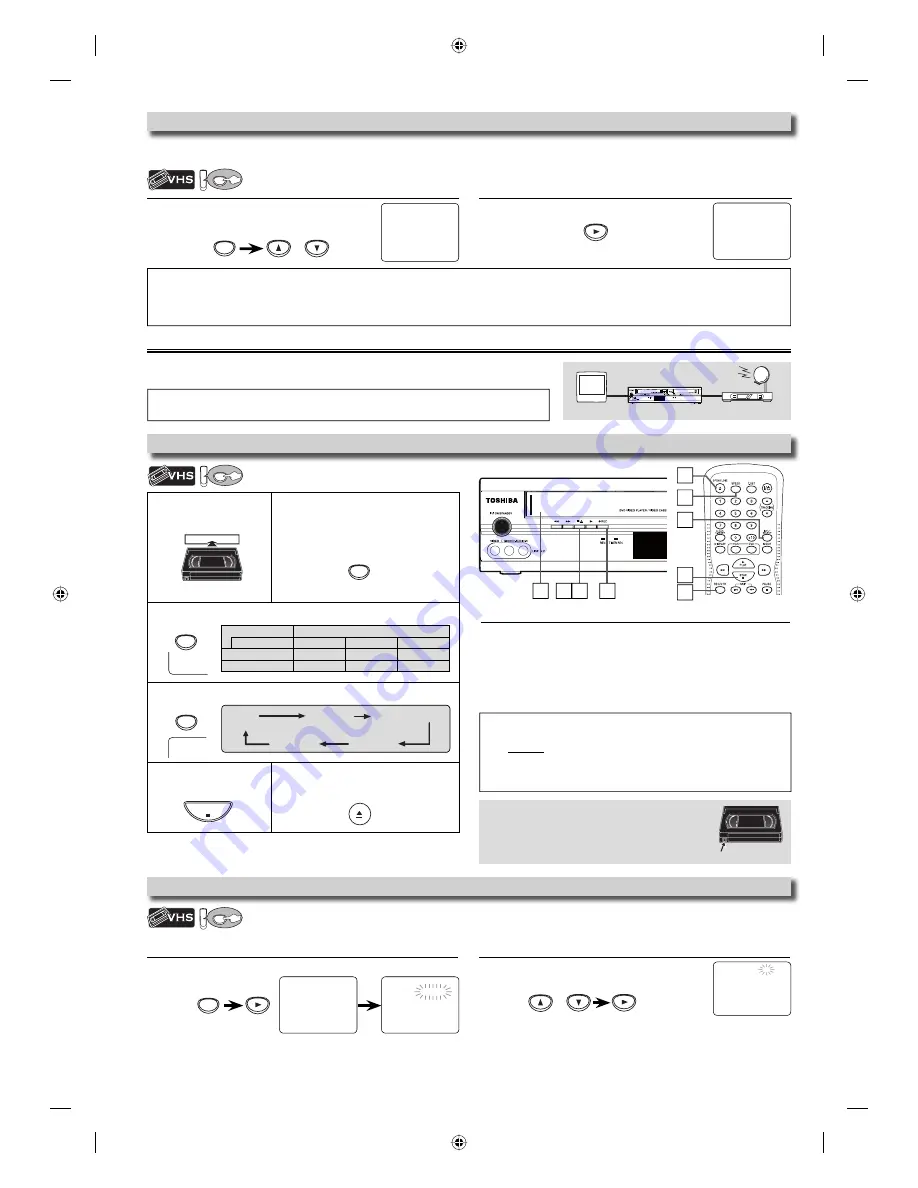 Toshiba SD-V296 - DVD/VCR Owner'S Manual Download Page 14