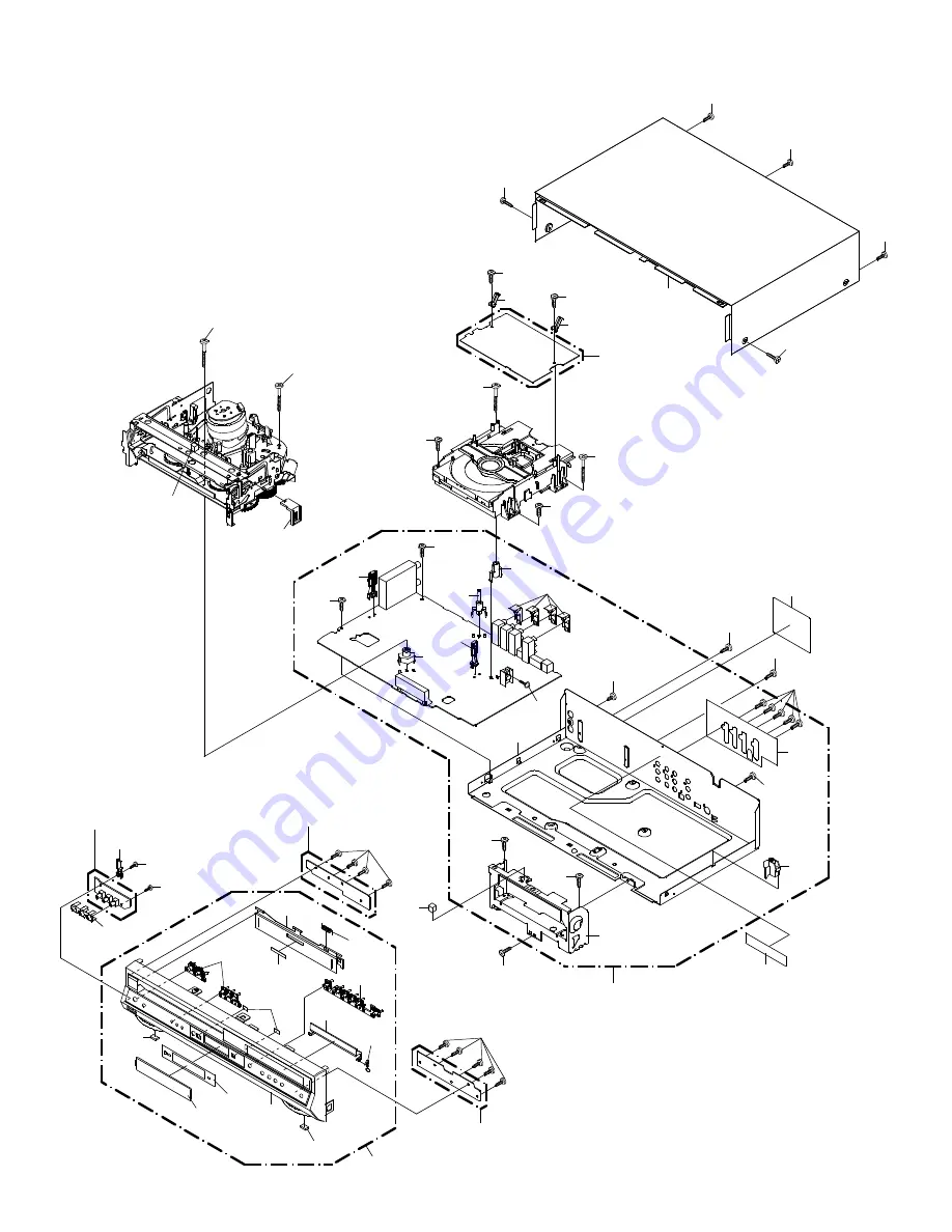 Toshiba SD-V320SCA Service Manual Download Page 96