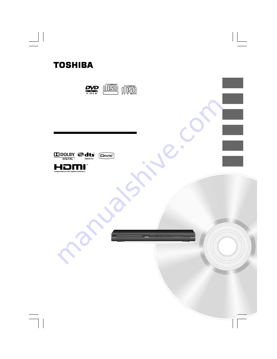 Toshiba SD800KY Owner'S Manual Download Page 1