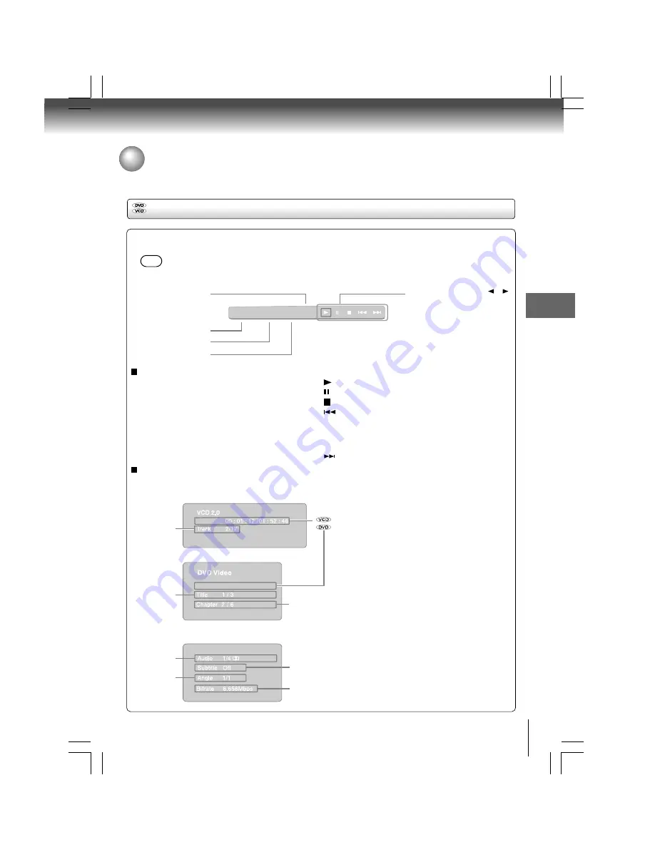 Toshiba SD800KY Owner'S Manual Download Page 25